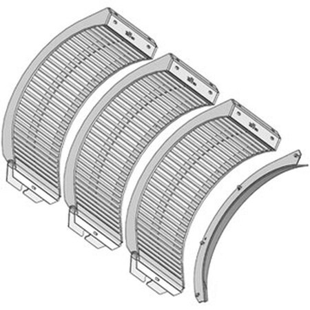Aftermarket BH84226 Concave Set Round Bar Fits John Deere 9650STS 9660STS 9670STS + Combine COT30-0015